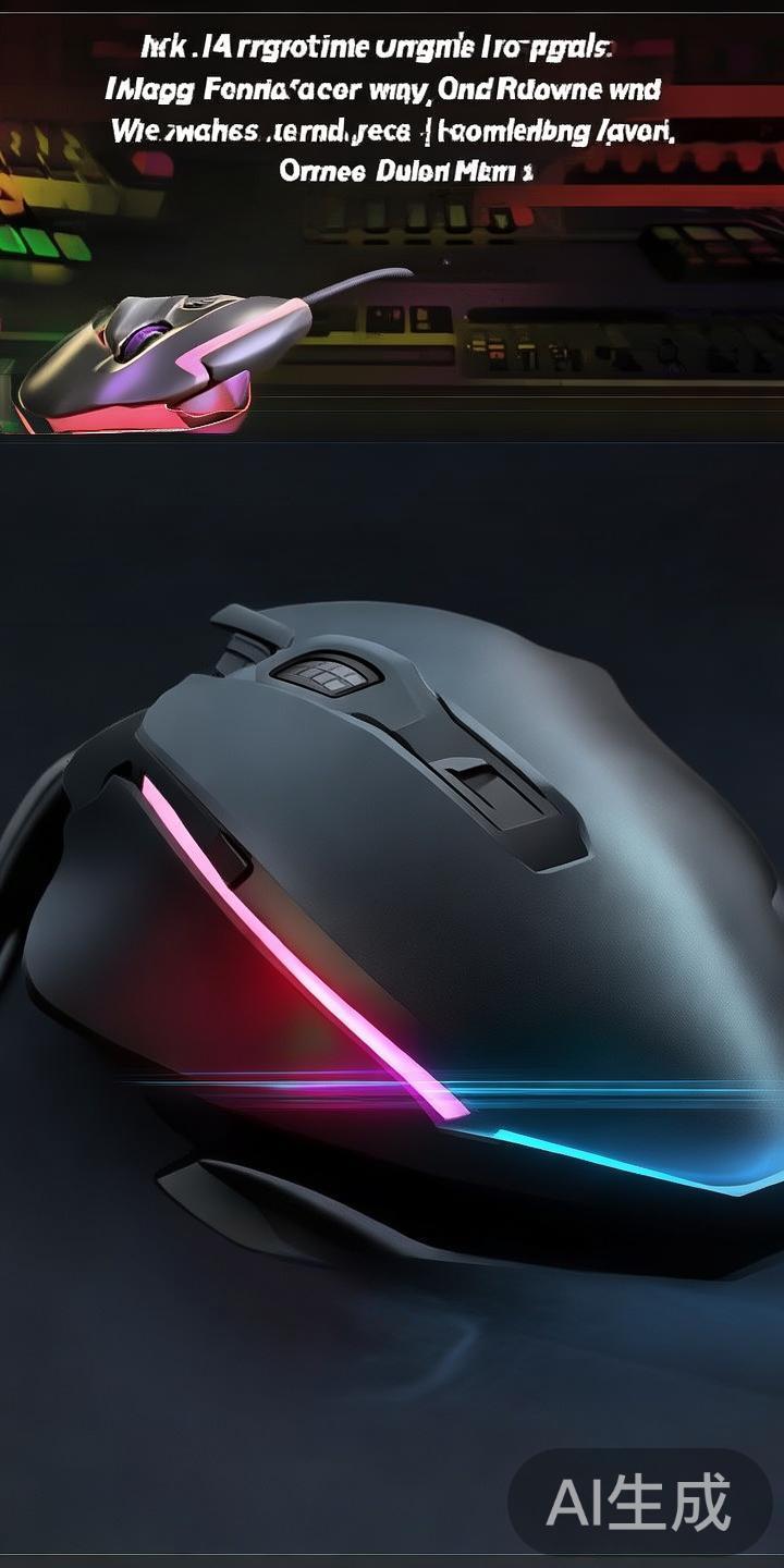 2024年性价比最高的DB电竞游戏鼠标推荐榜单及购买指南 在电竞游戏中,鼠标的性能直接影响操作的敏捷度和精确